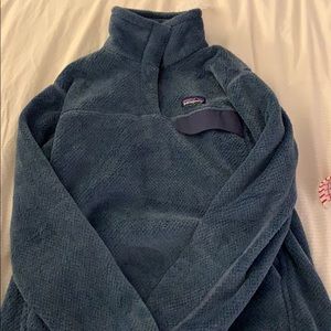Blue Patagonia Fleece